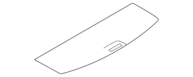 Floor Storage Compartment Lid - Nissan (849B8-6MA0B)