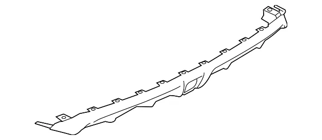 Lower Trim Panel - Nissan (850B2-4FU0A)