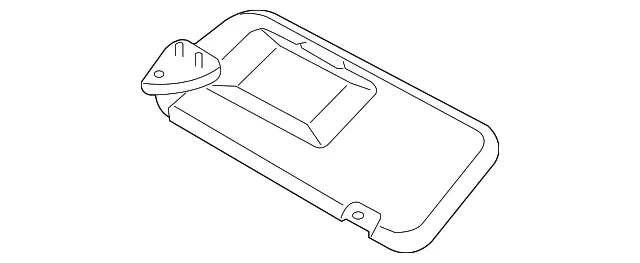Sun-Visor - Driver's Side (LH) - Kia (85201-3F05026)