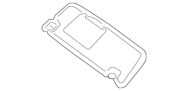 Sun-Visor - Driver's Side (LH) - Kia (85202-1F690EZ)