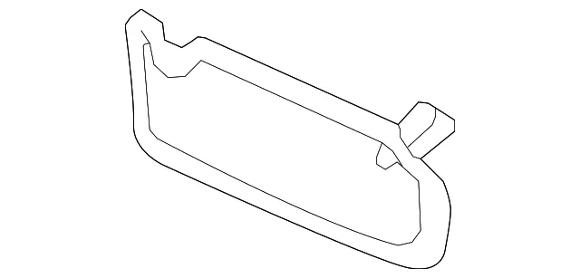 Sun Visor - Passenger Side (RH) - Kia (85202-2T520UP)
