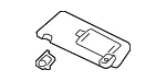 Sun-Visor - Passenger Side (RH) - Kia (85202-D5000CGA) - view 3
