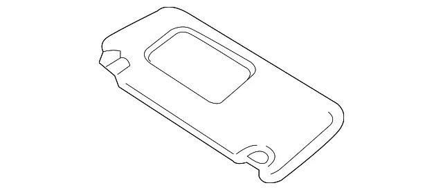 Sun-Visor - Passenger Side (RH) - Kia (85202-J5040AYK)