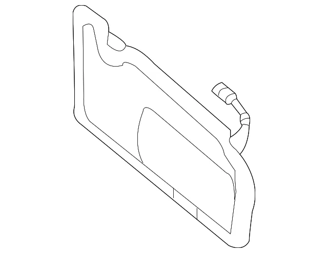 Sun-Visor - Driver's Side (LH) - Kia (85210-4D166TW)