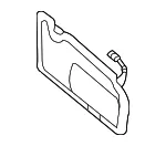 Sun-Visor - Driver's Side (LH) - Kia (85210-4D166TW) - view 3