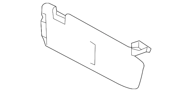 Sun-Visor - Driver's Side (LH) - Kia (85210-A7110ED)