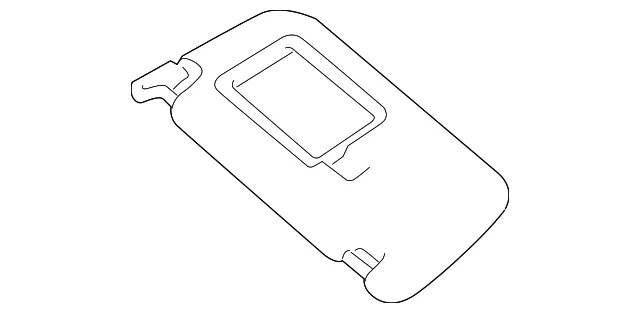 Sun-Visor - Driver's Side (LH) - Kia (85210-B2740EQ)