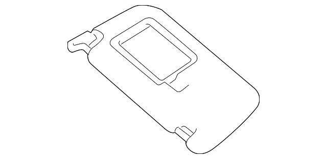 Sun-Visor - Driver's Side (LH) - Kia (85210-G5930HGC)