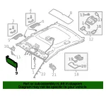 Sun-Visor - Kia (85210-M7410BGA) - view 4