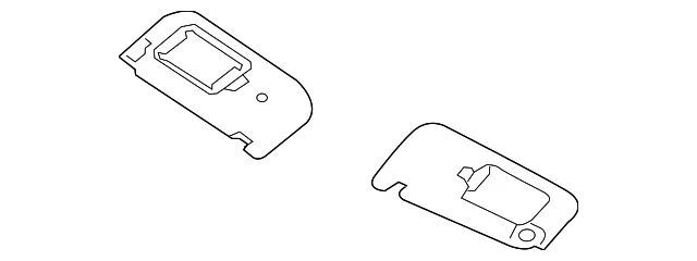 Sun-Visor - Driver's Side (LH) - Kia (85210-S9000GYT)