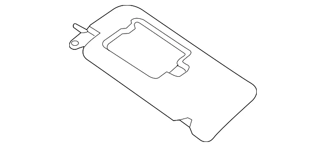 Sun-Visor - Passenger Side (RH) - Kia (85220-A9700DAA)