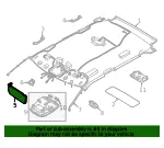 Sun-Visor - Kia (85220-CV010OFW) - view 4