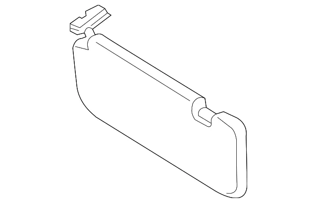 Sun-Visor - Passenger Side (RH) - Kia (85220-M7070WK)