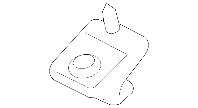 Sun-Visor Retainer - Kia (85235 4D300DCM) - view 2