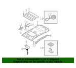 Sun-Visor Retainer - Kia (85235-38000CY) - view 4