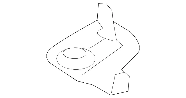 Sun-Visor Retainer - Kia (85235-3X000ED)