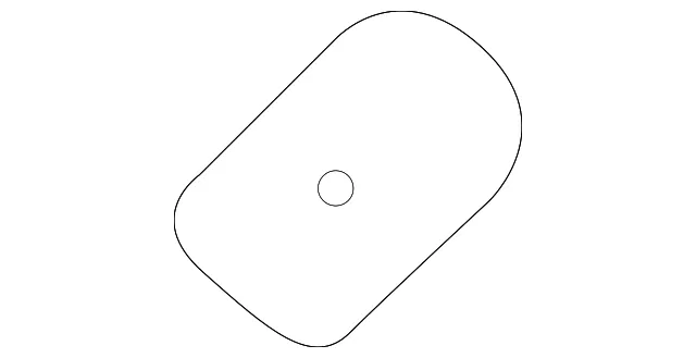 Sun-Visor Cover - Passenger Side (RH) - Kia (85238-2P000UP)