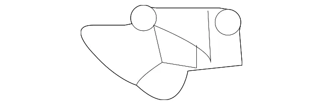 Sun-Visor Cover - Passenger Side (RH) - Kia (85258-4D000QW)