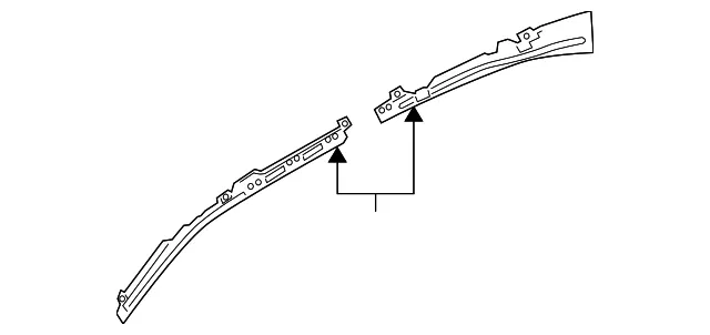 Head Air Bag Bracket - Passenger Side (RH) - Kia (85351-2G500)