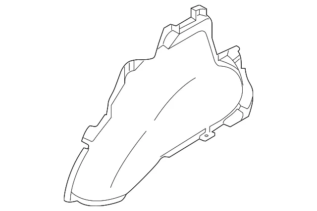 Wheelhouse Trim - Driver's Side (LH) - Kia (85565-3E000FC)