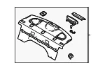 Pkg Tray Trim - Kia (85610-2F551IM) - view 3