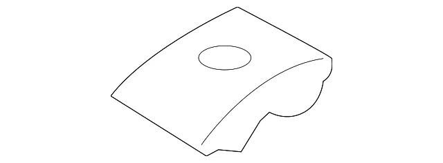 Pkg Tray Trim Bezel - Kia (85612-1M500WK)