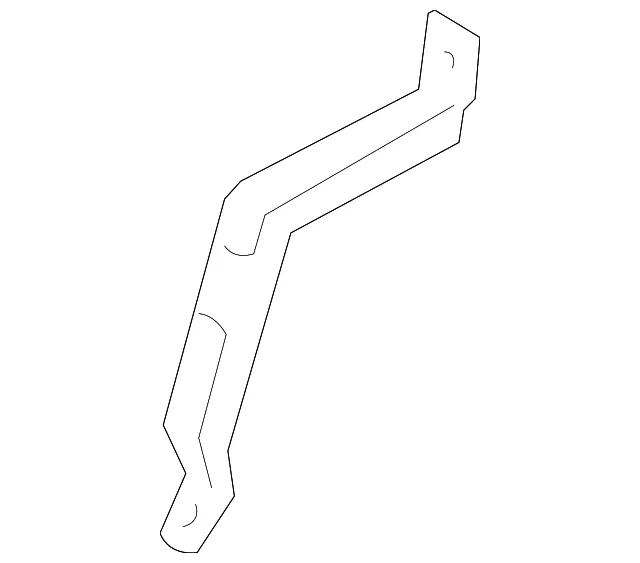 Pkg Tray Trim Bracket - Passenger Side (RH) - Kia (85616-2F000)