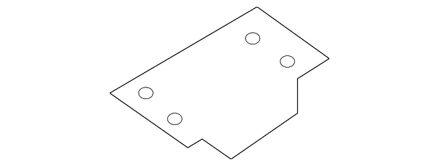 Pkg Tray Trim Bracket - Kia (85617-3C000)
