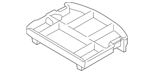 Luggage Compartment - Kia (85710-3W002WK)