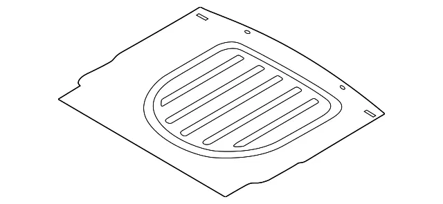 Mat Assembly-Luggage Cov - Kia (85710-H9520WK)