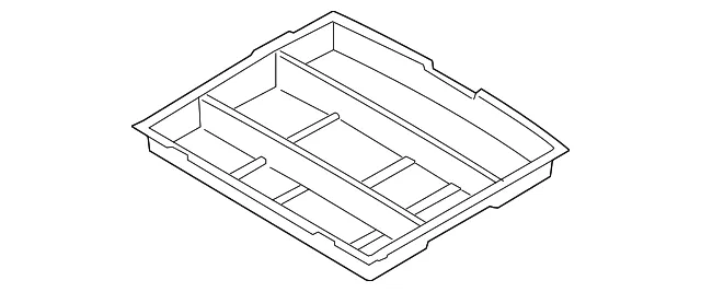 Lower Tray - Kia (85715-1F000EZ)