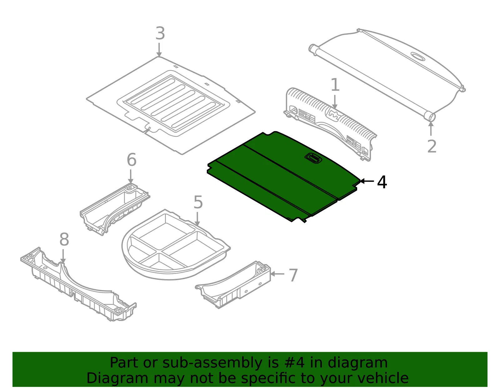 Floor Mat - Kia (85715-G5500WK) - view 2