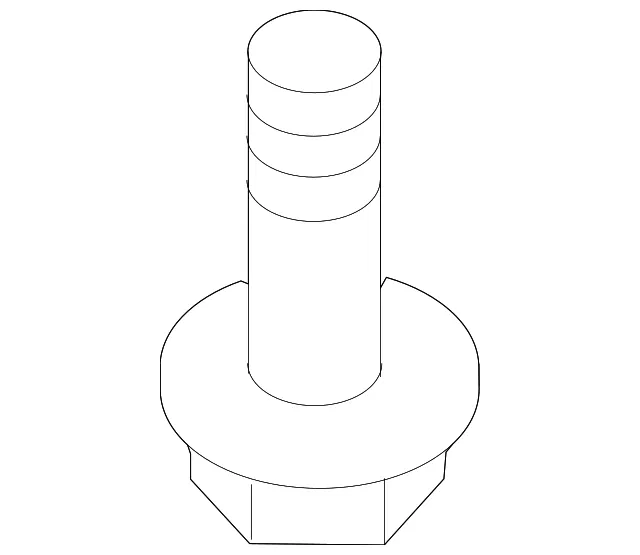 Trunk Side Trim Clip - Kia (85720-2G050VA)