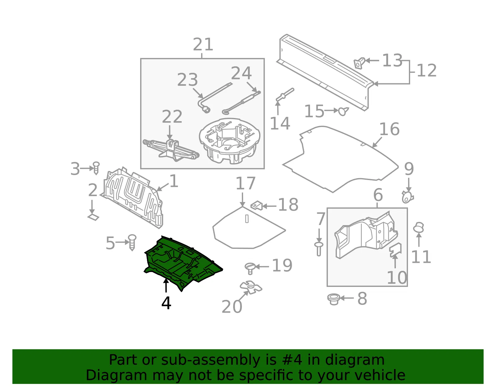 Front Trim - Kia (85720-3F600) - view 2