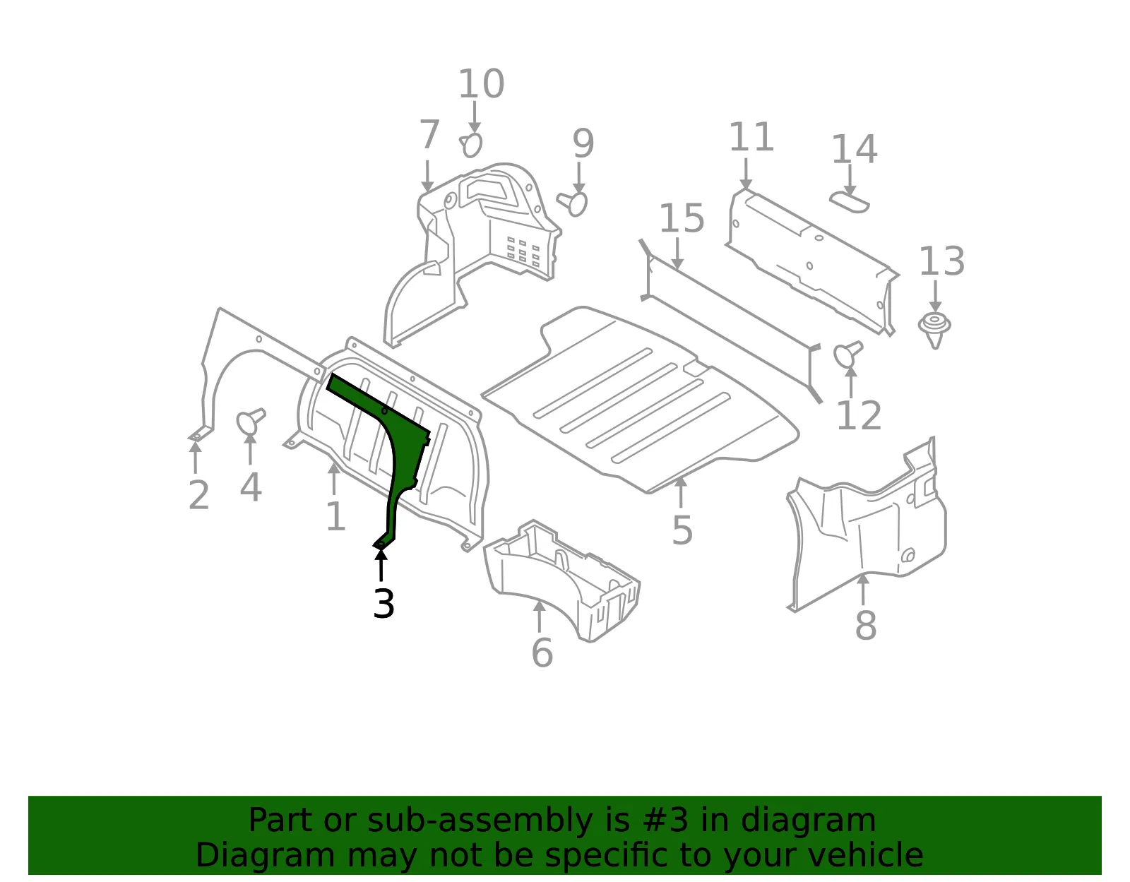 Front Trim - Kia (85722-1G000XI) - view 2