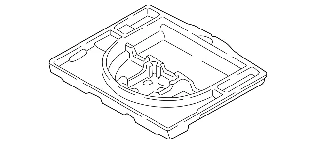 Luggage Compartment - Kia (85725-D9000WK)
