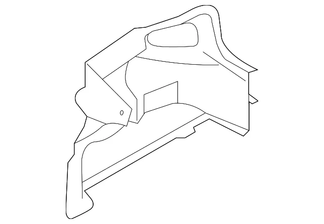 Trunk Side Trim - Driver's Side (LH) - Kia (85730-1M500WK)