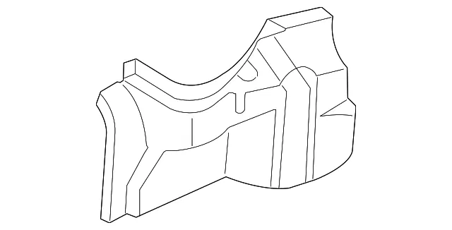 Trunk Side Trim - Driver's Side (LH) - Kia (85730-2G001VA)