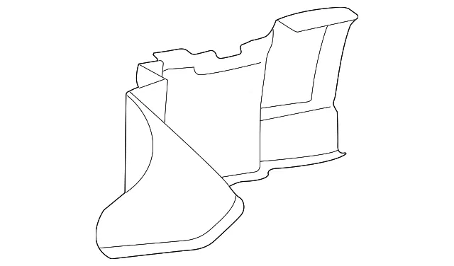 Trunk Side Trim - Driver's Side (LH) - Kia (85730-3C100AQ)