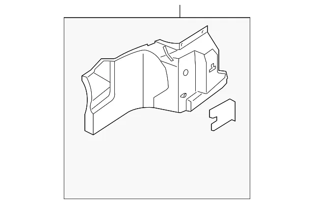 Trunk Side Trim - Kia (85730-3F500)