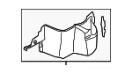 Trunk Trim Panel - Kia (85730-4U600VA) - view 3