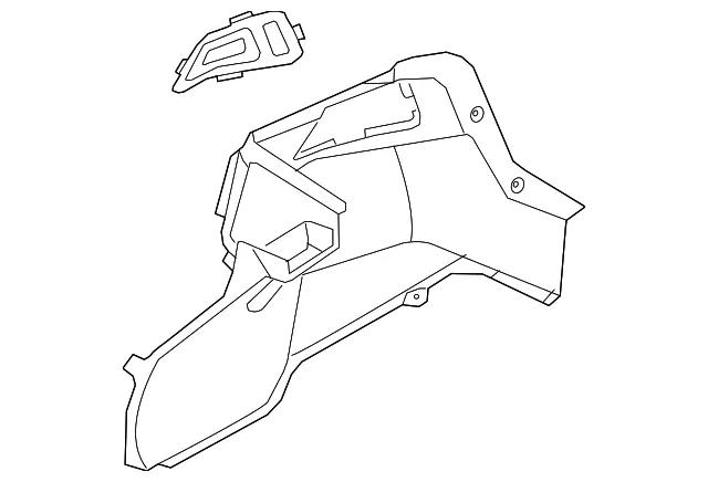Trunk Side Trim - Driver's Side (LH) - Kia (85730-A7000WK)