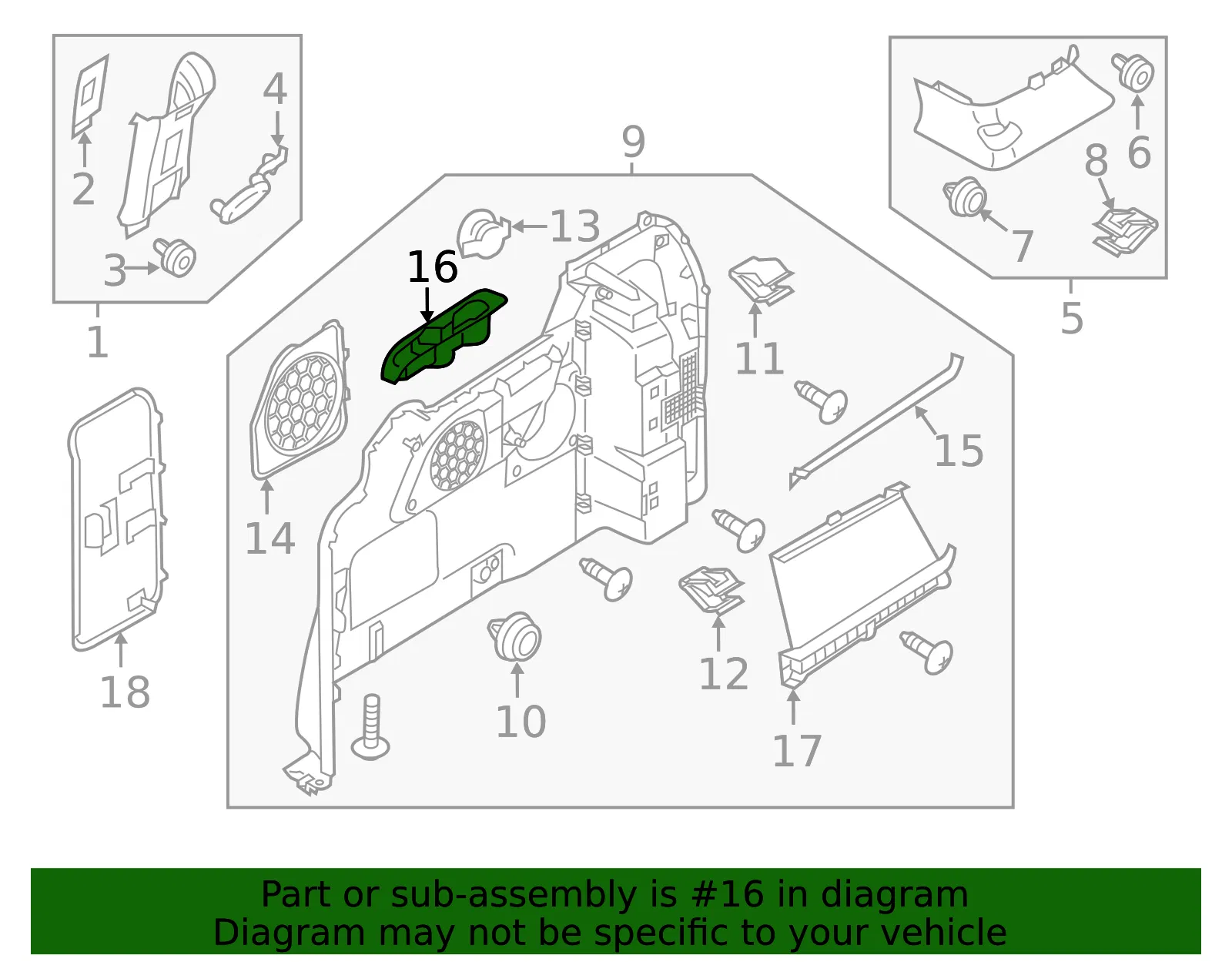 Cup Holder - Kia (85733-A9010BND) - view 2