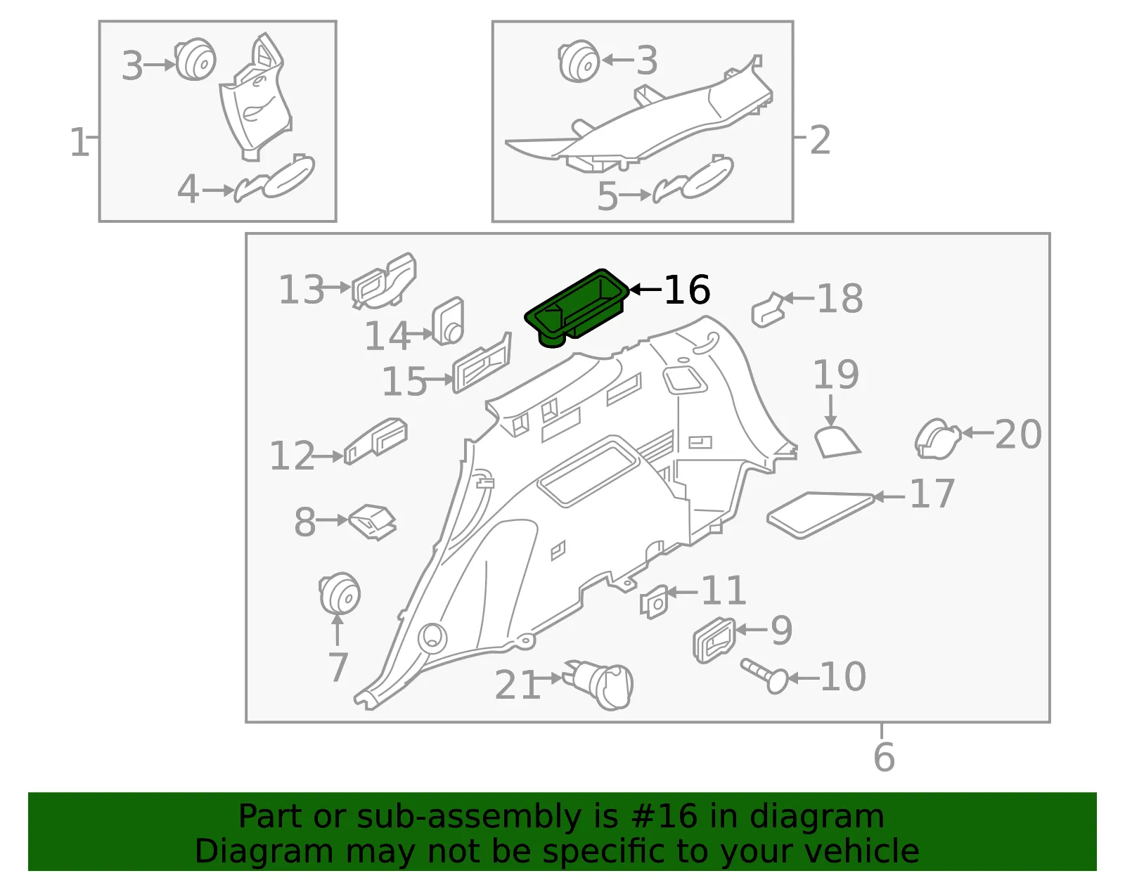 Cup Holder - Kia (85733-C5300WK) - view 2