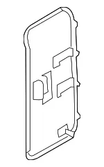 Trim Cover - Kia (85736-A9010BND) - view 3