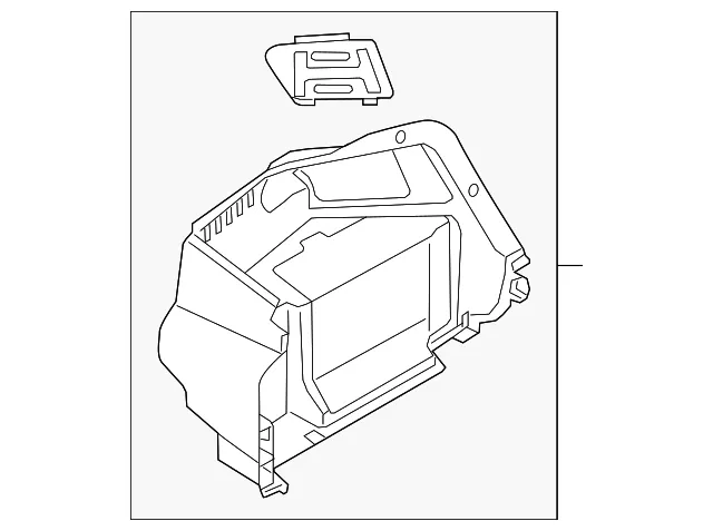 Trunk Side Trim - Kia (85740-2T500VA)