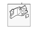 Trunk Side Trim - Kia (85740-3F500) - view 3