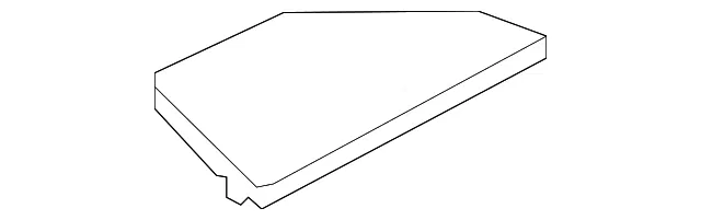 Tray - Passenger Side (RH) - Kia (85742-D9000WK)