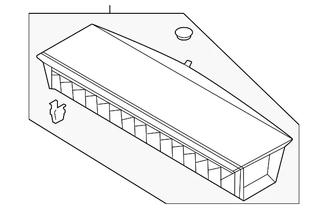 Floor Storage Compartment - Kia (85750-R5500WK)