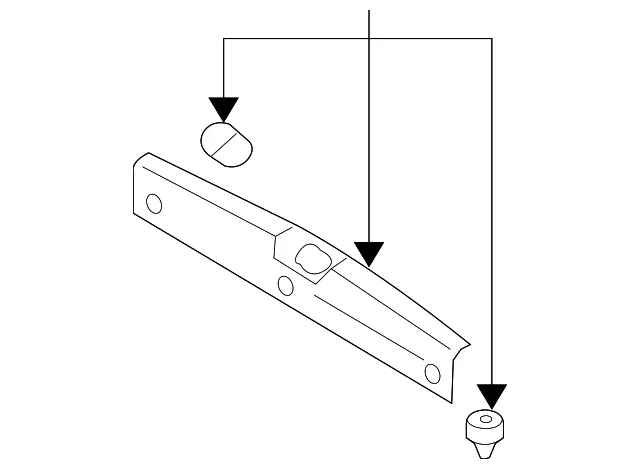 Rear Trim - Kia (85770-2F500LK)